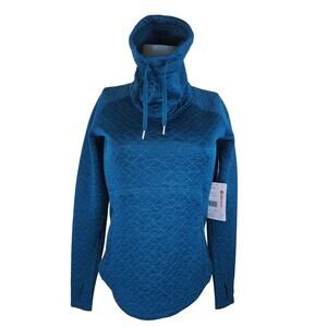 Marmot Annie Raglan Turquoise Sleeve Pullover Sweatshirt Athletic Women's XS NWT